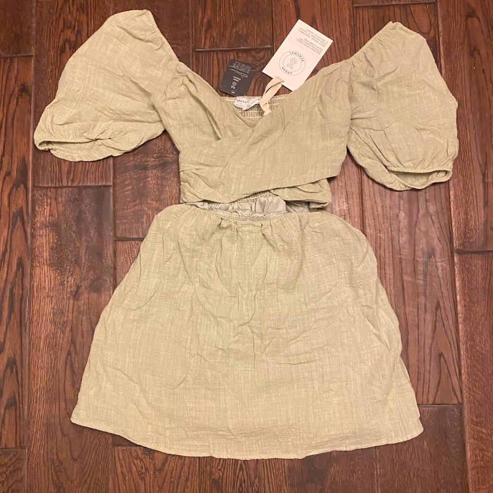 Urban Renewal Wrap Top mini dress